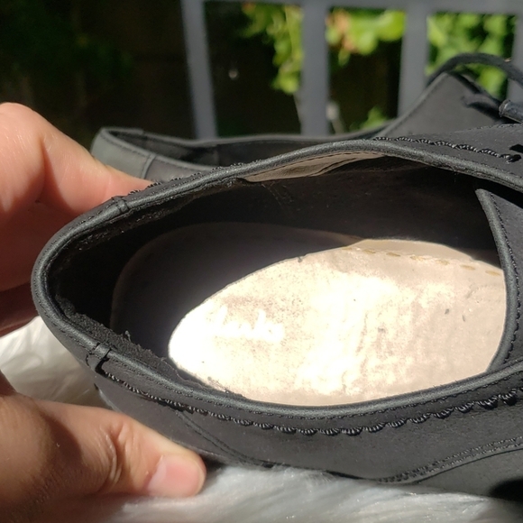 CLARKS LILLIA LOLA BLACK NUBUCK ORTHOLITE 9B - Picture 8 of 13